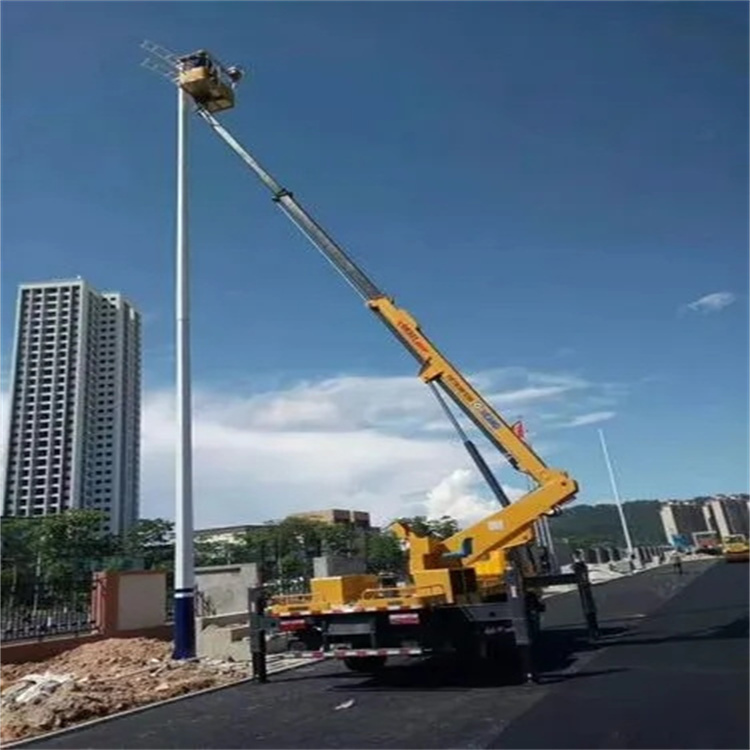 溆浦维修路灯的曲臂升降车出租